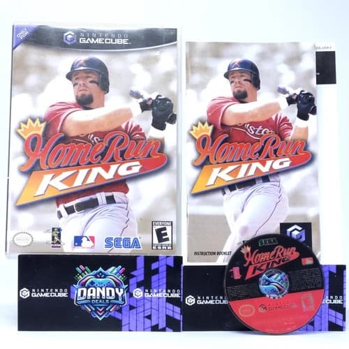 Home Run King GC CIB W/ Manual - GameCube