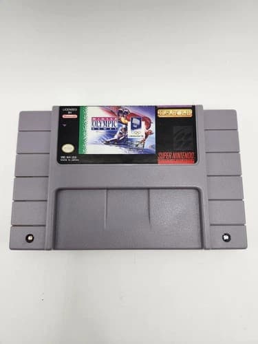 Winter Olympic Games: Lillehammer '94 (Super Nintendo SNES, 1994) Tested Retro