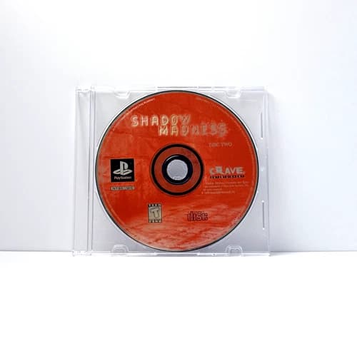 Shadow Madness Disc Two Sony PlayStation 1 PS1 Disc Only Tested Free Shipping