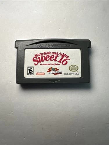 Mary-Kate and Ashley: Sweet 16 - Licensed to Drive Nintendo GameBoy Advance GBA