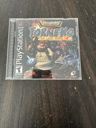 PlayStation 1 PS1 Game Torneko: The Last Hope CIB Complete In Box