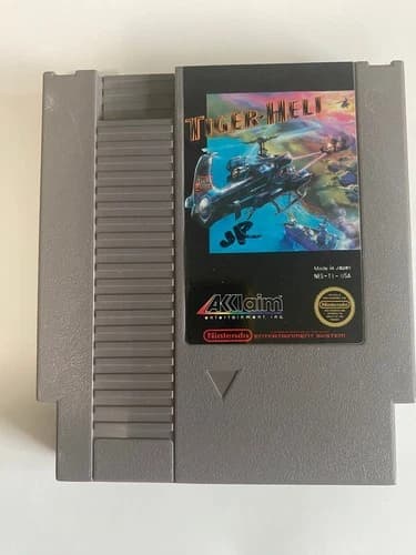 Tiger-Heli NES Nintendo Entertainment System Video Game Tested Working