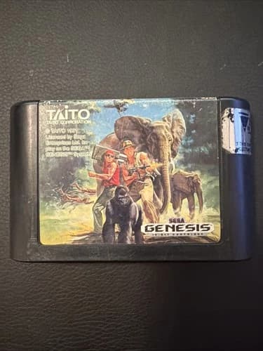 Authentic Growl Sega Genesis Game Cartridge 1991 Taito Tested Works