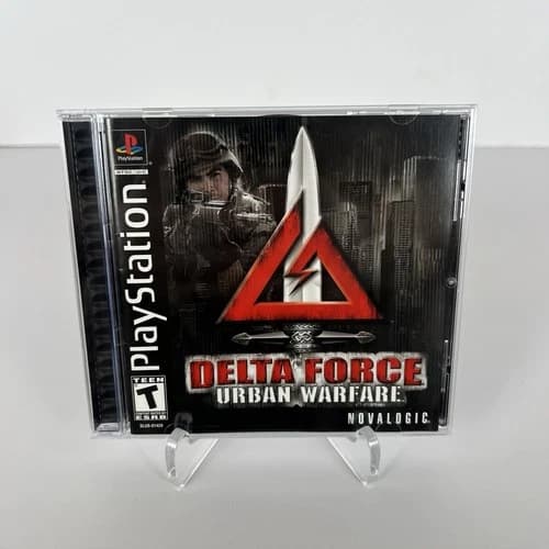 Delta Force: Urban Warfare (Sony PlayStation 1, 2002) PS1 Complete CIB W/ Reg