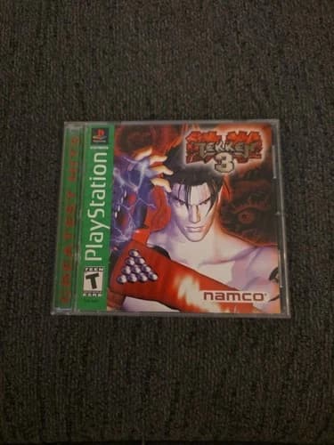 PS1 Tekken 3 (Sony PlayStation 1, 1998) TESTED & WORKS