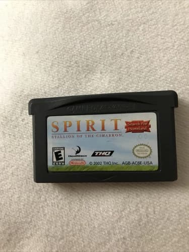 Spirit Stallion Of The Cimarron2002/Nintendo Gameboy Advance/ Tested /Great Game
