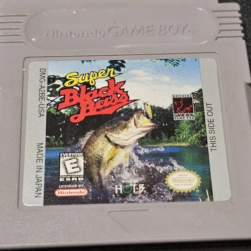 Super Black Bass Nintendo Game Boy