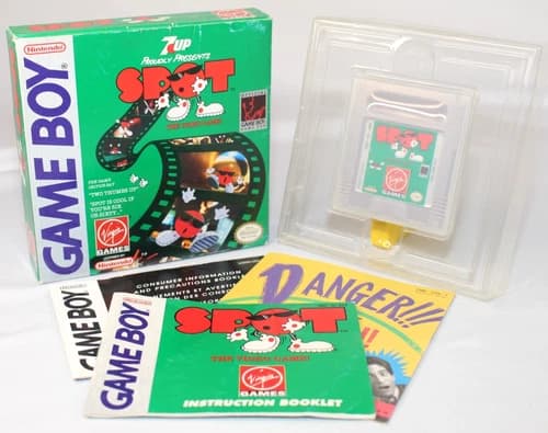 Spot The Video Game Nintendo Game Boy Complete CIB Good Condition! Rare!