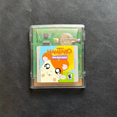 Hamtaro: Ham-Hams Unite (Nintendo Game Boy Color, 2002) Authentic GBC