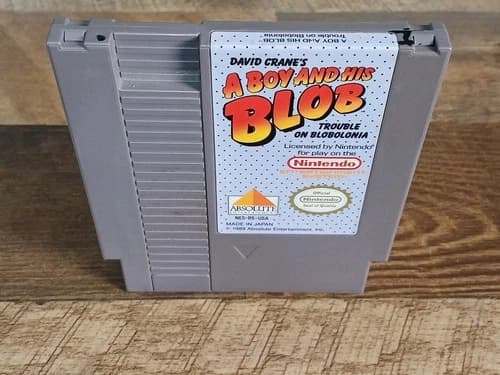 A Boy and His Blob: Trouble on Blobolonia (Nintendo NES) Game Only - Tested