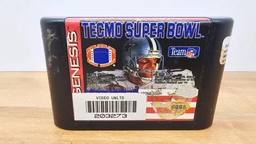 Tecmo Super Bowl (Sega Genesis, 1993) CARTRIDGE ONLY