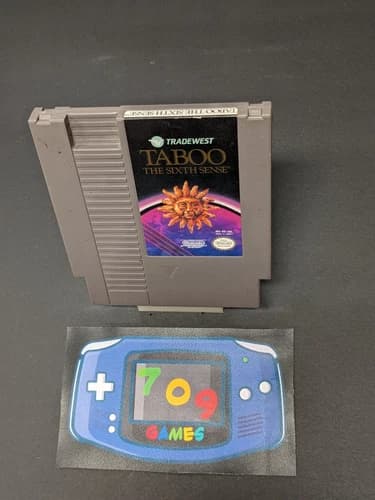 Taboo The Sixth Sense (Nintendo Entertainment System, 1985) NES
