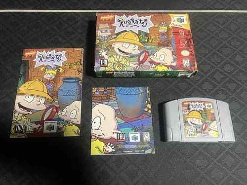 Nintendo 64 N64 Rugrats Scavenger Hunt