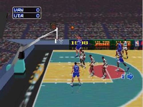 NBA In The Zone 98 - Nintendo N64 Game