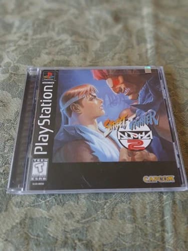 Street Fighter Alpha 2 (Sony PlayStation 1, 1996) PS1 CIB