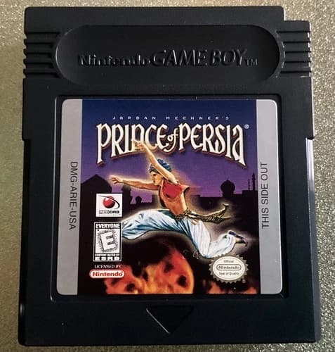 Nintendo Game Boy Prince Of Persia Excellent Condition