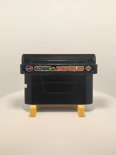 Sonic & Knuckles (Sega Genesis, 1994); Tested & Works, No Cover Flap/Lid