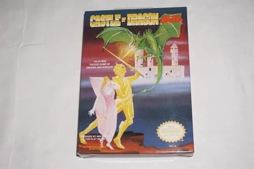 Castle of Dragon (Nintendo NES) Complete in Box CIB