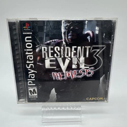 Resident Evil 3 Nemesis (Sony PlayStation 1, 1999) CIB w/ Reg Card PS1 - Tested