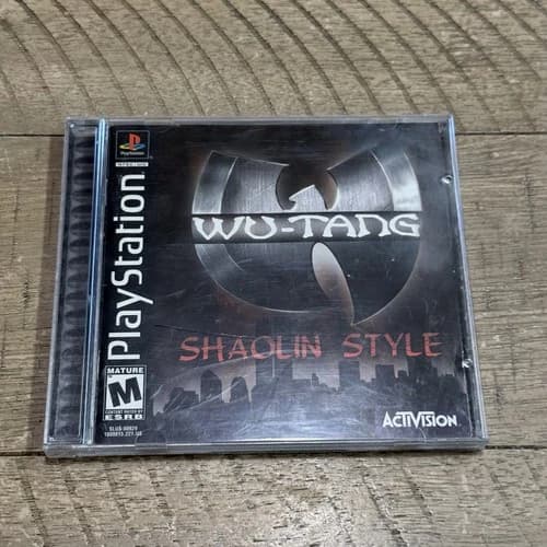 Wu-Tang: Shaolin Style | Sony PlayStation 1 | Complete in Box Tested Manual