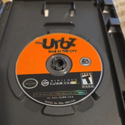 Urbz: Sims in the City (Nintendo GameCube, 2004) - DISC ONLY - Tested & Working