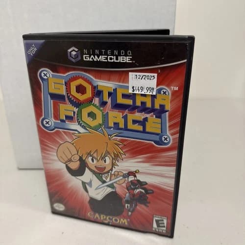 Gotcha Force Nintendo Gamecube Complete CIB Authentic Very Good Shape Clean