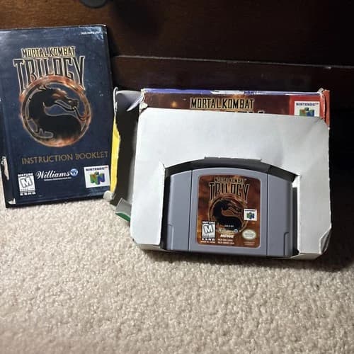 Mortal Kombat Trilogy Nintendo 64 N64 CIB Complete In Box 100% Authentic ￼