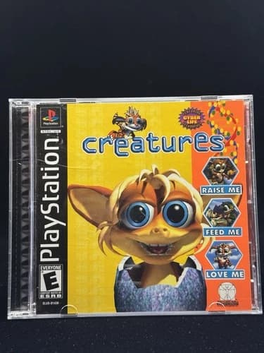 Creatures (Sony PlayStation 1, 2002) Video Game Works Well See Photos