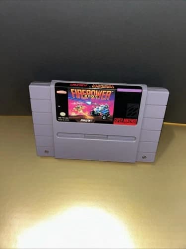 Firepower 2000 (Super Nintendo Entertainment System, 1992) Authentic