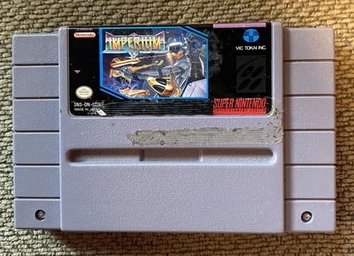 Imperium (Super Nintendo Entertainment System, 1992) SNES Authentic Rare!