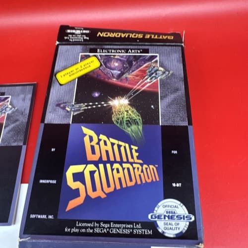 Battle Squadron (Sega Genesis, 1990) SOFT Box complete amazing condition