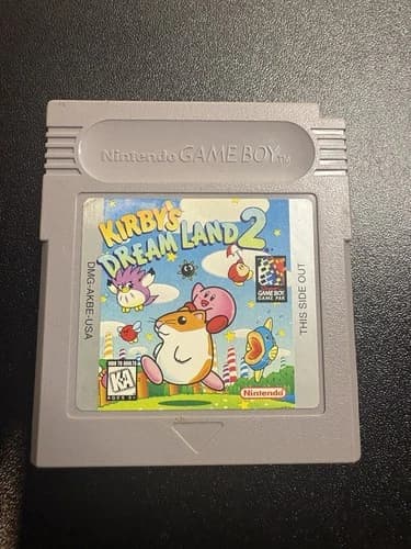 Kirby's Dream Land 2 (Nintendo Game Boy, 1995) - TESTED and WORKING