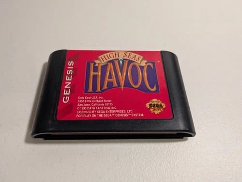 Sega Genesis High Seas Havoc Cartridge Only