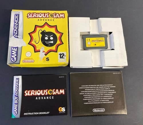 Nintendo Game Boy Advance Game Serious Sam Advance Complete