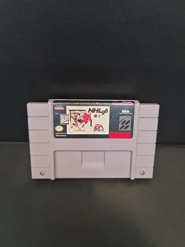 NHL 96 SUPER NINTENDO SNES CARTRIDGE) Authentic