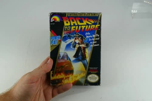 Back to the Future (Nintendo Entertainment System, 1989) NES COMPLETE w/ Box