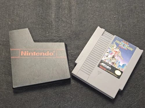 Vintage Nintendo NES Double Dragon 2 The Revenge Game Cartridge