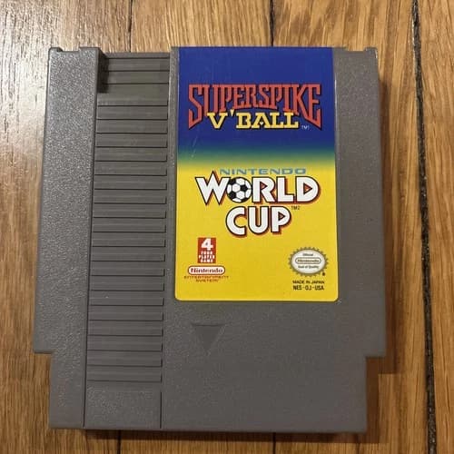 Super Spike V'Ball - Nintendo World Cup NES Game