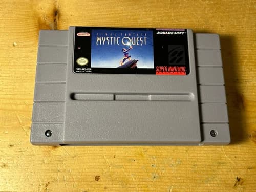Final Fantasy Mystic Quest Super Nintendo Entertainment System SNES Tested