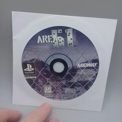 Area 51 (Sony PlayStation 1, 1996) PS1 Disc Only Tested Working
