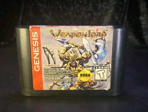 WeaponLord~Sega Genesis, 1995~Loose Cartridge