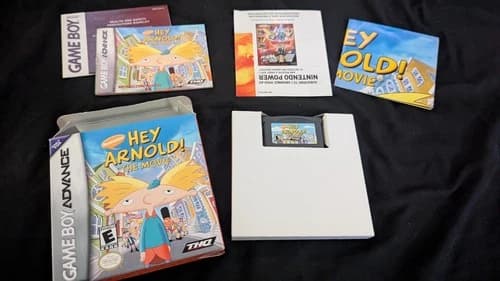 Hey Arnold The Movie (Nintendo Game Boy Advance, 2002) CIB
