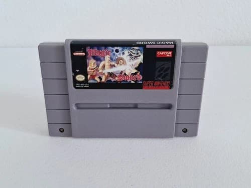 Magic Sword (Super Nintendo SNES, 1992) NTSC-U/C Game Only