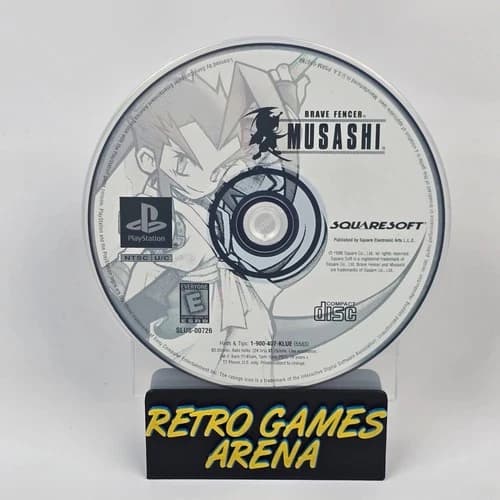 Brave Fencer Musashi (PlayStation 1 PS1) Disc