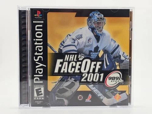 Sony Playstation 1 PS1 NHL Face Off 2001 CIB Cleaned & Tested