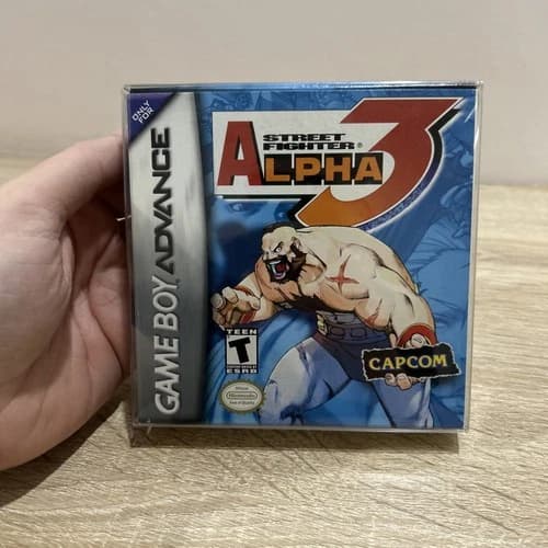 Street Fighter Alpha 3 (Game Boy Advance GBA) Works Authentic Complete CIB