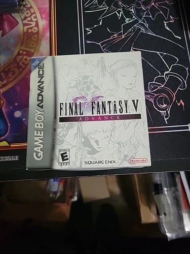 Final Fantasy V Advance (Nintendo Game Boy Advance, 2006) CIB