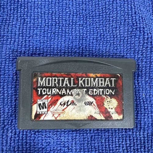 Mortal Kombat: Tournament Edition (GBA/Game Boy Advance) Tested Cartridge