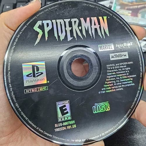 Spider-Man - PlayStation 1 PS1 - Disc Only