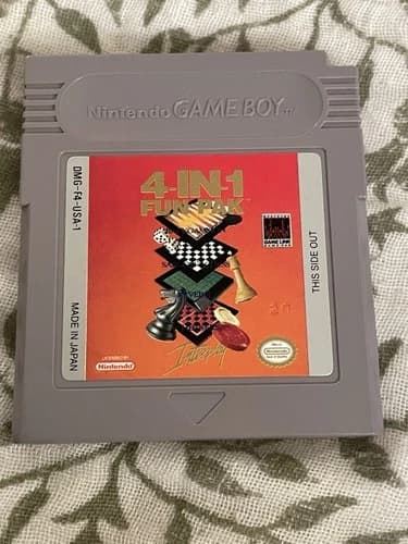 4 in 1 Fun Pak GB Authentic GameBoy TESTED & WORKS